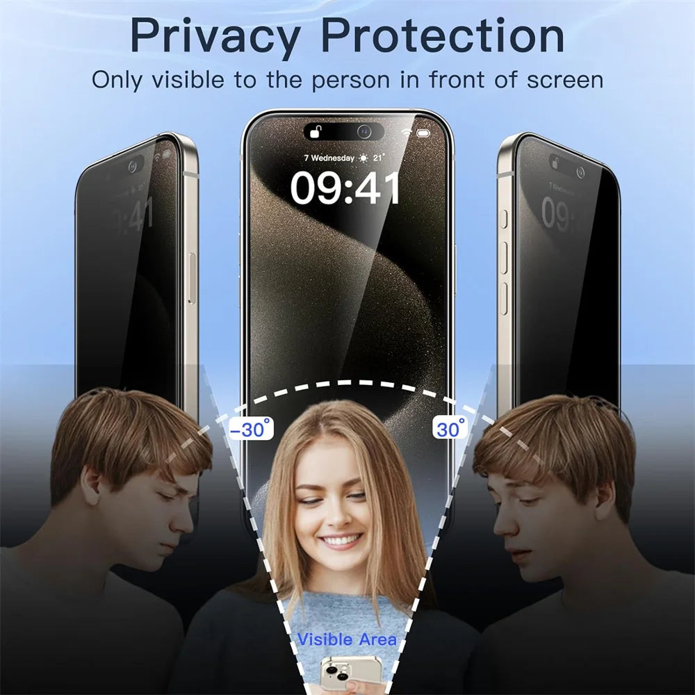 Apple Anti-Spy Screen Protector & Lens Film - Ethereal