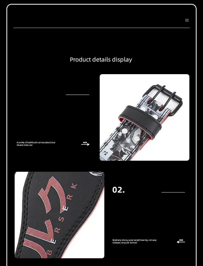 Berserk Weightlifting Gym Belts - Ethereal