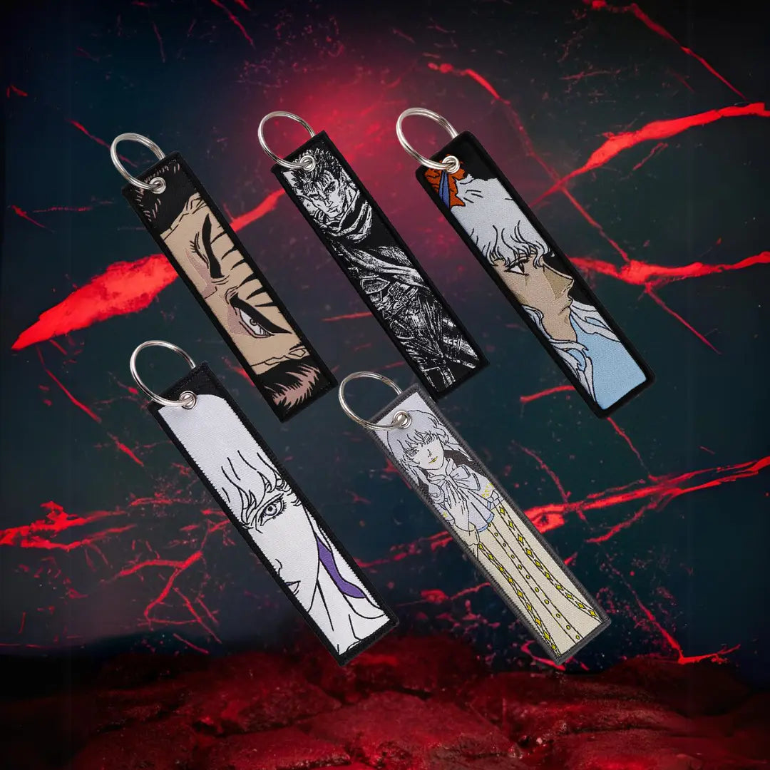 Berserk Embroidery Keychains - Ethereal