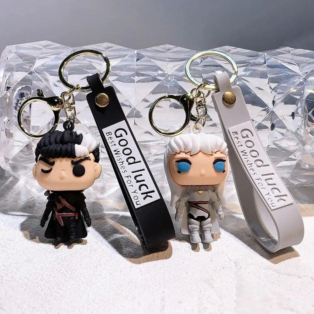 Guts & Griffith Figure Keychains - Ethereal
