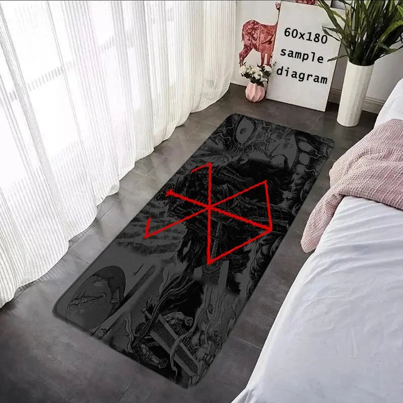 Berserk Non-Slip Floor Mats - Ethereal