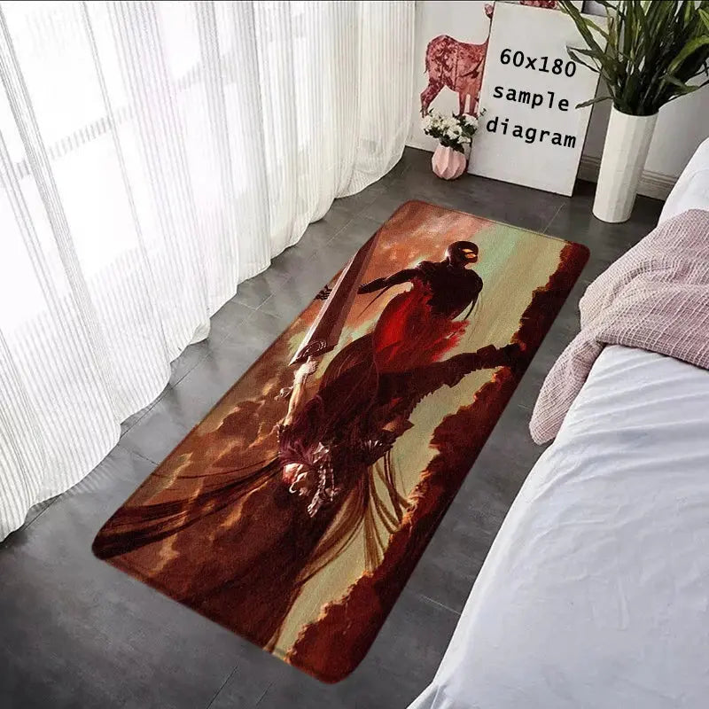 Berserk Non-Slip Floor Mats - Ethereal