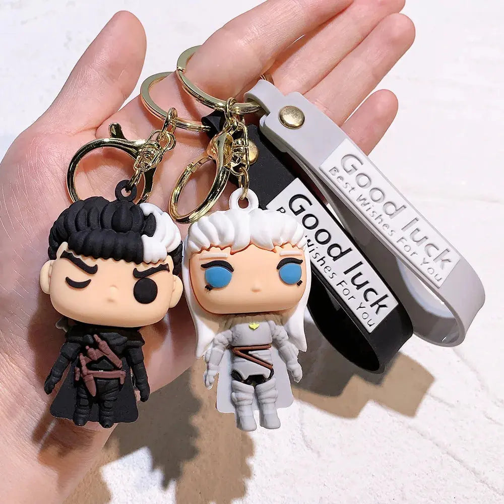 Guts & Griffith Figure Keychains - Ethereal