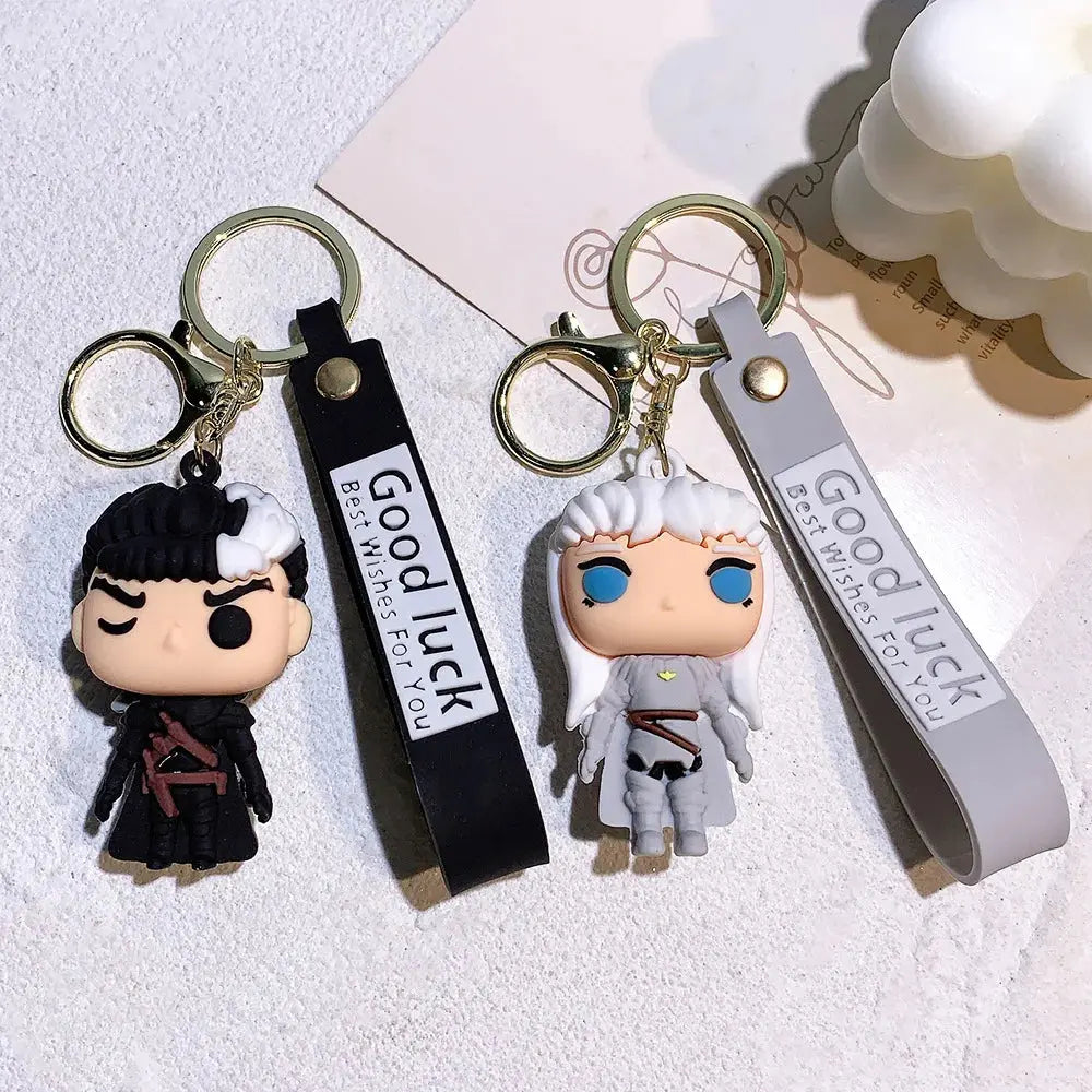 Guts & Griffith Figure Keychains - Ethereal