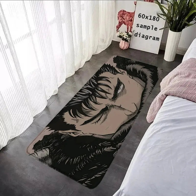 Berserk Non-Slip Floor Mats - Ethereal