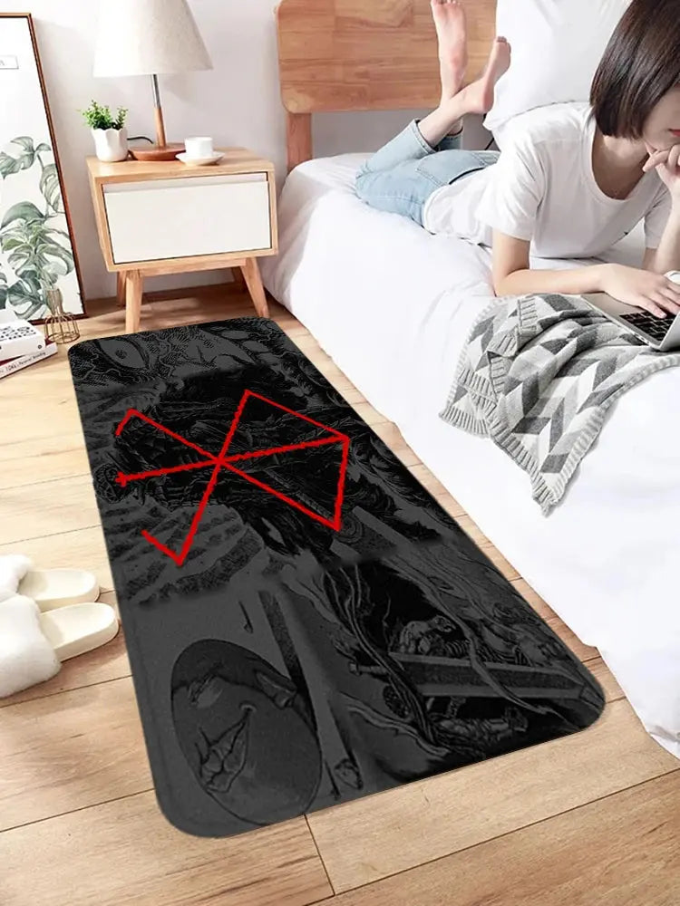 Berserk Non-Slip Floor Mats - Ethereal