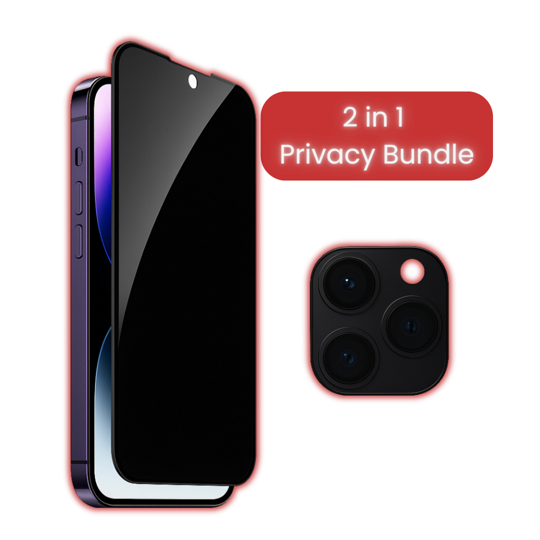 Apple Anti-Spy Screen Protector & Lens Film